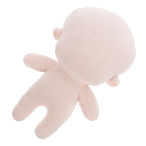 HONITANO Plüschstoffpuppe Neutrale Stoffpuppe zum Selbergestalten Gefüllte Baumwollpuppe Flexible Sitzposition Niedliches Sammlerstück für Bastelfans HONITANO Plüschstoffpuppe Neutrale Stoffpuppe zum Selbergestalten Gefüllte Baumwollpuppe Flexible Sitzposition Niedliches Sammlerstück für Bastelfans von HONITANO