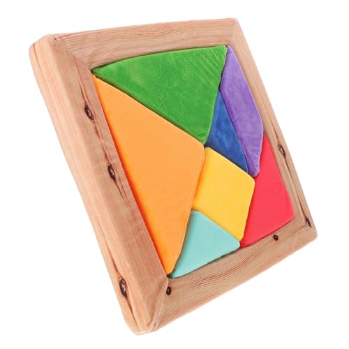 HONITANO Plüschtier Puzzle Kissen für Abnehmbares Puzzle Kreatives Problemlösungsfähigkeiten zum Kindertag Farbenfrohes Design von HONITANO
