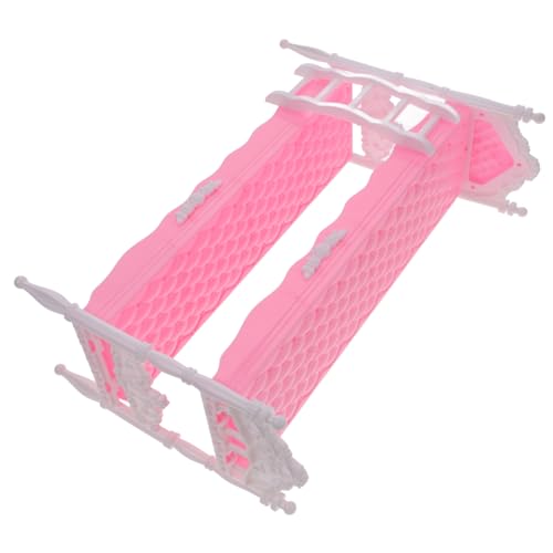 HONITANO Puppen-minibett Etagenbett Für Puppen Babypuppe Bausätze Nachttisch Puppenbett Puppenhausmöbel Puppenhaus Miniatur Selber Bauen Puppenhaus-miniaturen Mädchen Plastik Rosa HONITANO Puppen-minibett Etagenbett Für Puppen Babypuppe Bausätze Nachttisch Puppenbett Puppenhausmöbel Puppenhaus Miniatur Selber Bauen Puppenhaus-miniaturen Mädchen Plastik Rosa von HONITANO