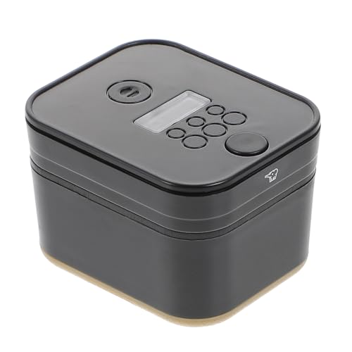 HONITANO Puppenhaus Miniaturgerät Gerätemodell Mini-hausreiskocher Mini-reiskocher Miniaturhauszubehör Spielküchenzubehör Miniaturküchendekoration Abs Black von HONITANO