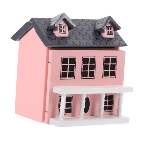 HONITANO Puppenhaus-Minimöbel holzhaus Holzmodell puppenmöbel Puppenhaus-Dekoration Puppenstubenhaus Miniatur klein gebaut Mini-Puppenhaus Villa-Modell Mikrolandschaftsornament Birke Rosa HONITANO Puppenhaus-Minimöbel holzhaus Holzmodell puppenmöbel Puppenhaus-Dekoration Puppenstubenhaus Miniatur klein gebaut Mini-Puppenhaus Villa-Modell Mikrolandschaftsornament Birke Rosa von HONITANO