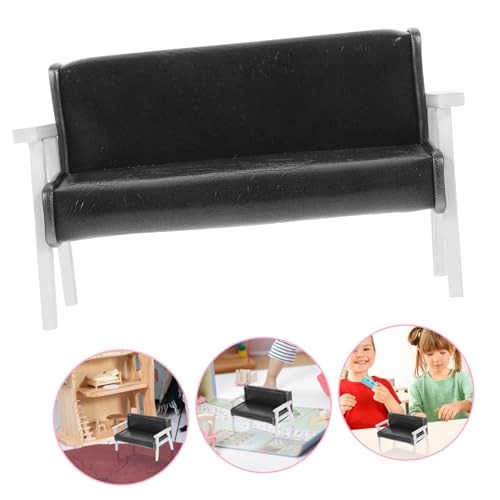 HONITANO Puppenhaus Möbel Miniaturstuhl für Basteln und Dekoration Dunkles Robust und Komfortabel Miniaturmöbelstück HONITANO Puppenhaus Möbel Miniaturstuhl für Basteln und Dekoration Dunkles Robust und Komfortabel Miniaturmöbelstück von HONITANO