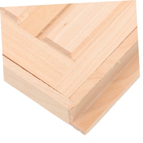 HONITANO Puppenhaus Türmodell Naturbelassenes Holz Detailgetreu für DIY Puppenhaus Deko Langlebiges Puppenstubenzubehör für Kreative Miniatur Szenen und von HONITANO
