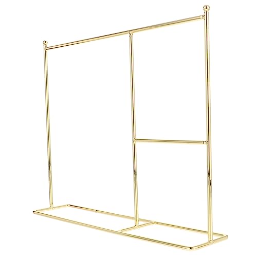 HONITANO Puppenkleiderständer aus Eleganter Kleiderhalter für Puppenhaus Dekoration zur Präsentation von Puppenkleidung und Kreativen DIY Projekten HONITANO Puppenkleiderständer aus Eleganter Kleiderhalter für Puppenhaus Dekoration zur Präsentation von Puppenkleidung und Kreativen DIY Projekten von HONITANO