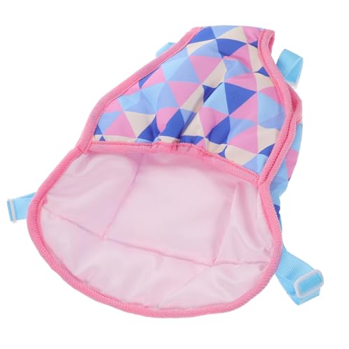 HONITANO Puppenträger Plüsch Tragen klein Zubehör Geschirr Rucksack für Mädchen Babytrage für Puppen Dolly Puppe Wickeln atmungsaktive Puppentrage Puppenschlinge Tragehilfe für Babypuppen von HONITANO