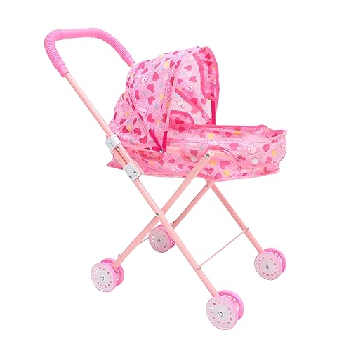 HONITANO Puppenwagenzubehör Liebeswagen puppenwagen Buggy kinderpuppenwagen Puppenwagen für Puppenwagen Sammlung Mini-Puppenwagenmodell Kinderwagenspielzeug Abs Rosa HONITANO Puppenwagenzubehör Liebeswagen puppenwagen Buggy kinderpuppenwagen Puppenwagen für Puppenwagen Sammlung Mini-Puppenwagenmodell Kinderwagenspielzeug Abs Rosa von HONITANO