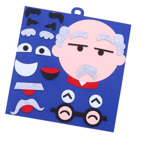 HONITANO Puzzle Expressions Lustiges Puzzle aus Vliesstoff für Fördert Kognitive Fähigkeiten von Gesicht Nase für Zuhause oder Schule für Jungen HONITANO Puzzle Expressions Lustiges Puzzle aus Vliesstoff für Fördert Kognitive Fähigkeiten von Gesicht Nase für Zuhause oder Schule für Jungen von HONITANO