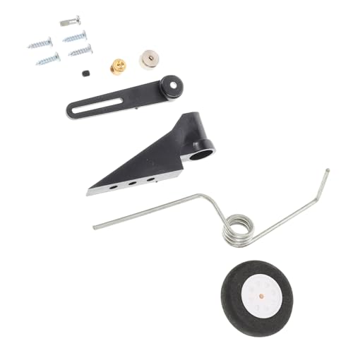 HONITANO Rc Flugzeug Tail Wheel Assembly Robust Langlebig für Modellflugzeuge DIY Zubehör Präzise Gefertigt Kompatibel mit Rc Plane und Flugzeugmodellen von HONITANO
