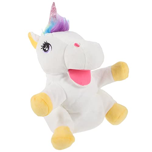 HONITANO Realistische Einhorn Handpuppe aus Plüsch Interaktives Storytelling für Fördert Fantasie und Kommunikation für Eltern Junge Mädchen Spiele und Frühe Bildung HONITANO Realistische Einhorn Handpuppe aus Plüsch Interaktives Storytelling für Fördert Fantasie und Kommunikation für Eltern Junge Mädchen Spiele und Frühe Bildung von HONITANO