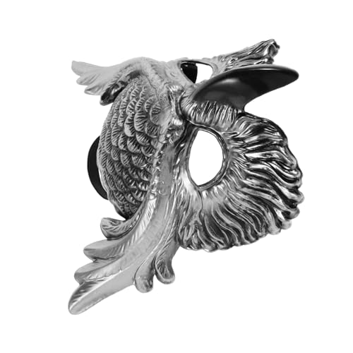 HONITANO Realistische Eulenmaske mit Schnabel Verstellbare Passform Leichte Tierkostüm-maske für Halloween Karneval Cosplay Party Detailgetreues Vogel-masken-accessoire für Erwachsene von HONITANO