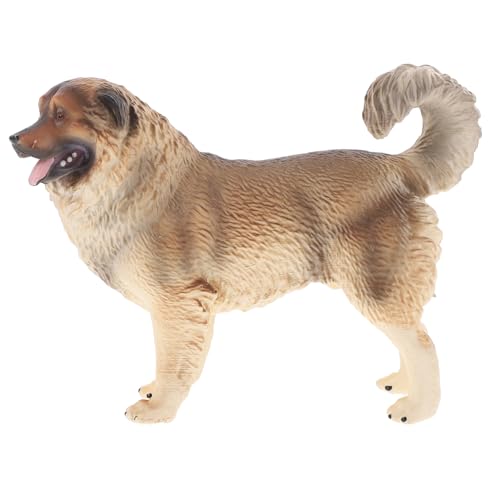HONITANO Realistische Hundefigur Schäferhund Modell aus Kunststoff Detaillierte Dekoration für Schreibtisch und Regal Stabiles Design als Hund Ornament für Wohnraumgestaltung von HONITANO