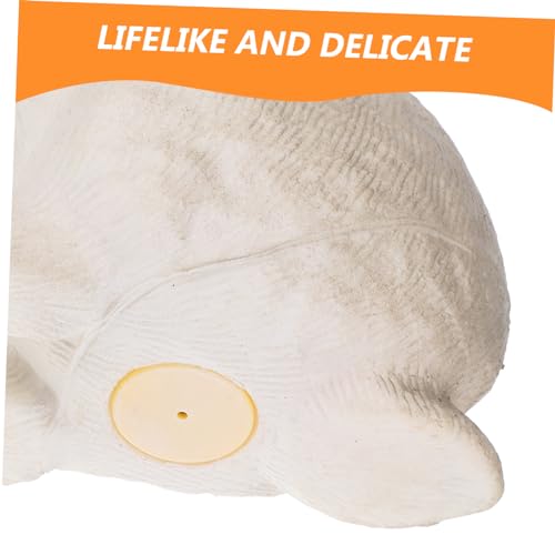 HONITANO Realistische Kaninchen Figur Klein Tierfigur Ornamente für Schreibtisch Kinderzimmer Deko Sammelfigur Lebensecht Niedlich von HONITANO