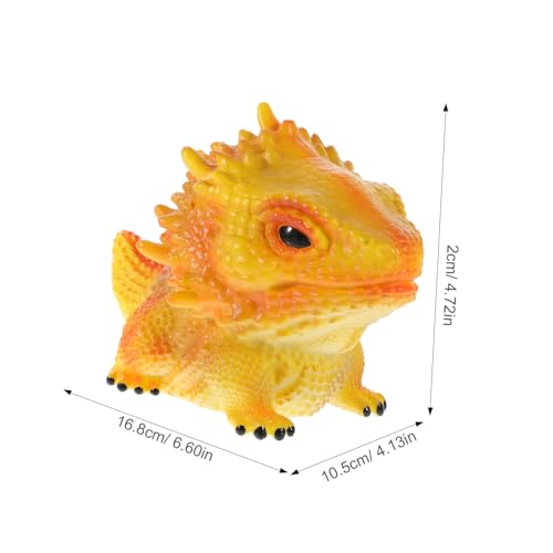 HONITANO Realistische Miniatur eidechsen Figur aus Stabilem Material Lebensechte Reptil Dekoration für Garten Balkon und Lernzwecke Langlebiges für Reptilienfreunde und Sammler HONITANO Realistische Miniatur eidechsen Figur aus Stabilem Material Lebensechte Reptil Dekoration für Garten Balkon und Lernzwecke Langlebiges für Reptilienfreunde und Sammler von HONITANO