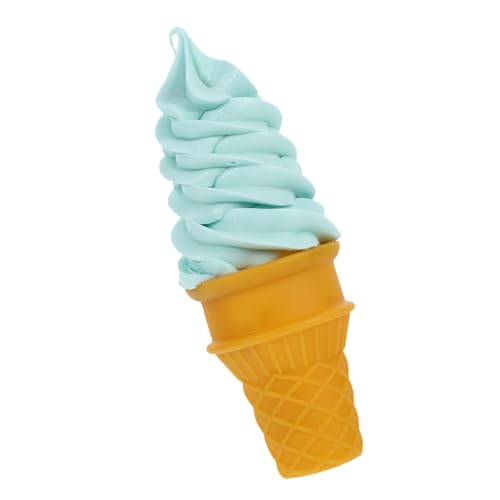 HONITANO Realistisches Eiscreme Modell aus Detailgetreues Eistüten Fotografie und Partydekoration Lebensechte Fake Eiswaffel für Eisdiele und Dessert Display von HONITANO