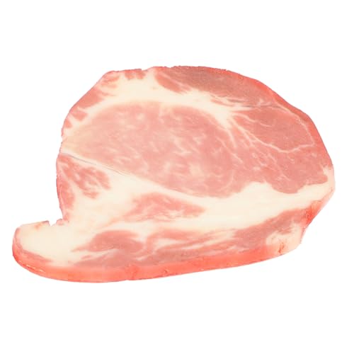 HONITANO Realistisches Fake Beef Modell Detailgetreues Künstliches Rindfleisch als Küchen Restaurant deko Leichtes Kochspielzeug für Lebensechte Fleischattrappe mit Hochwertiger Farbgebung HONITANO Realistisches Fake Beef Modell Detailgetreues Künstliches Rindfleisch als Küchen Restaurant deko Leichtes Kochspielzeug für Lebensechte Fleischattrappe mit Hochwertiger Farbgebung von HONITANO
