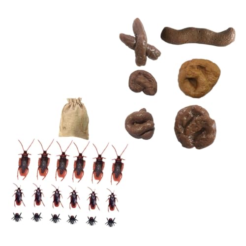 HONITANO Realistisches Fake Poo Teilig Simulation Stuhl Scherzartikel Halloween Party Streich Prank für Familie Freunde Spaß HONITANO Realistisches Fake Poo Teilig Simulation Stuhl Scherzartikel Halloween Party Streich Prank für Familie Freunde Spaß von HONITANO