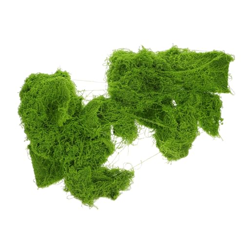HONITANO Realistisches Künstliches Moos Täuschend Echte Grüne Simulation für DIY Terrarium Pflanzen Aquarium Dekoration Tischdeko und Kreative Bastelprojekte von HONITANO