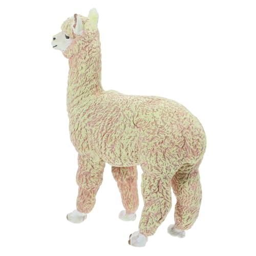 HONITANO Realistisches Lama Modell Lebensechte Wildtier Figur Detailgetreues Kunststoff Lama Pädagogisches Dekor für Kinderzimmer Desktop Deko und Lernspielzeug HONITANO Realistisches Lama Modell Lebensechte Wildtier Figur Detailgetreues Kunststoff Lama Pädagogisches Dekor für Kinderzimmer Desktop Deko und Lernspielzeug von HONITANO