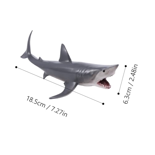 HONITANO Realistisches Modell aus Kunststoff Detailgetreues Meeres Lebewesen Pädagogisches Robustes Aquarium Deko Sicheres Simulations Tier für Jungen und Mädchen von HONITANO
