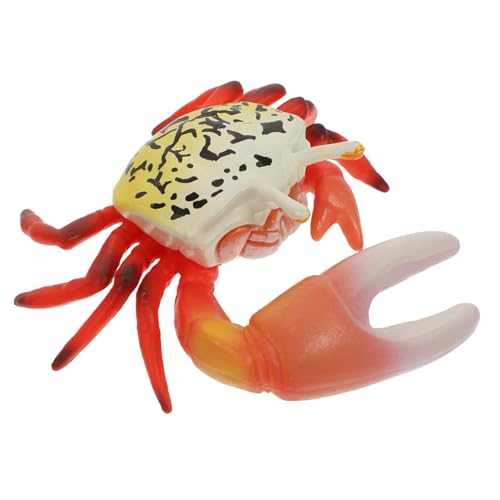 HONITANO Realistisches Simulations krabbenspielzeug aus Stabilem Pädagogisches Meeresbewohner Modell für Detailgetreue Dekoration für Aquarium Bad und Terrarium von HONITANO