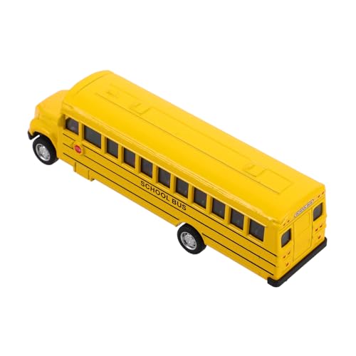 HONITANO Reibungsbetriebener Gelber Schulbus mit Präziser Metalllegierung Realistischem Design und Vielseitiger Nutzung für Jungen und Mädchen zum Lernen HONITANO Reibungsbetriebener Gelber Schulbus mit Präziser Metalllegierung Realistischem Design und Vielseitiger Nutzung für Jungen und Mädchen zum Lernen von HONITANO