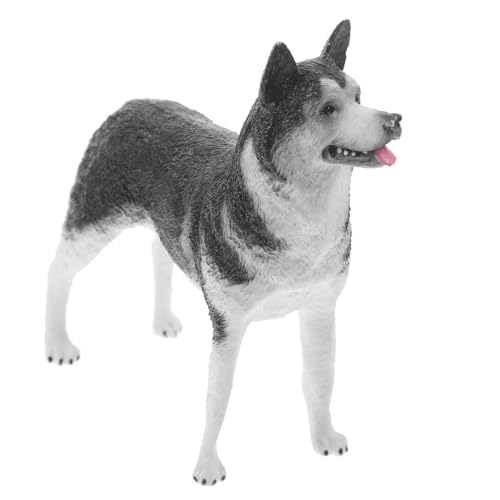 HONITANO Simulation Hundemodell Stehendes Hundemodell aus Kunststoff Niedliches Lernspielzeug für für Zuhause und Garten Husky HONITANO Simulation Hundemodell Stehendes Hundemodell aus Kunststoff Niedliches Lernspielzeug für für Zuhause und Garten Husky von HONITANO