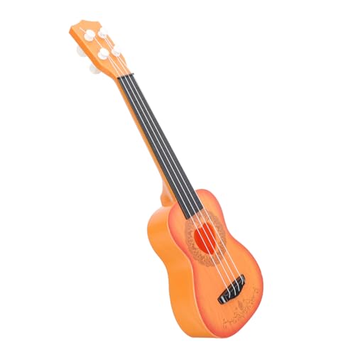 HONITANO Simulation Ukulele Vintage Holzoptik Musikinstrument für Ab Jahren Robustes Bespielbares Kinderspielzeug für Jungen und Mädchen Fördert Musikalisches Lernen und Kreativität von HONITANO