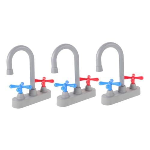 HONITANO Simulation Wasserhahn Spielküche Realistische Wasserarmatur Ersatzset für Kinderspielküchen Einfach zu Montierende Spielküchen-Accessoires für Jungen und Mädchen HONITANO Simulation Wasserhahn Spielküche Realistische Wasserarmatur Ersatzset für Kinderspielküchen Einfach zu Montierende Spielküchen-Accessoires für Jungen und Mädchen von HONITANO