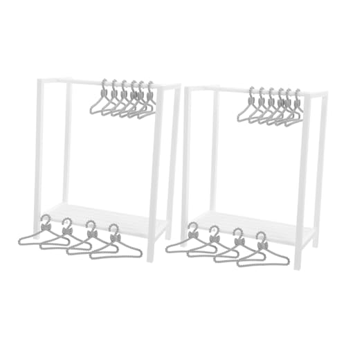 HONITANO Simulationskleidung Trocknenständer Puppen -Outfit -kleiderbügel Puppenkleiderständer Mit Kleiderbügeln Puppenhaus-kleiderständer Puppenkleidung Accessoires Plastik Weiß HONITANO Simulationskleidung Trocknenständer Puppen -Outfit -kleiderbügel Puppenkleiderständer Mit Kleiderbügeln Puppenhaus-kleiderständer Puppenkleidung Accessoires Plastik Weiß von HONITANO
