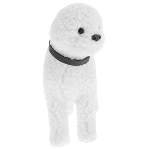 HONITANO Simulationswelpe für kinderspielzeug Children Toys Silvester gastgeschenk Home Dekoration Puppenspielzeug Hundeschmuck Cartoon Plüschspielzeug Plastik Weiß HONITANO Simulationswelpe für kinderspielzeug Children Toys Silvester gastgeschenk Home Dekoration Puppenspielzeug Hundeschmuck Cartoon Plüschspielzeug Plastik Weiß von HONITANO