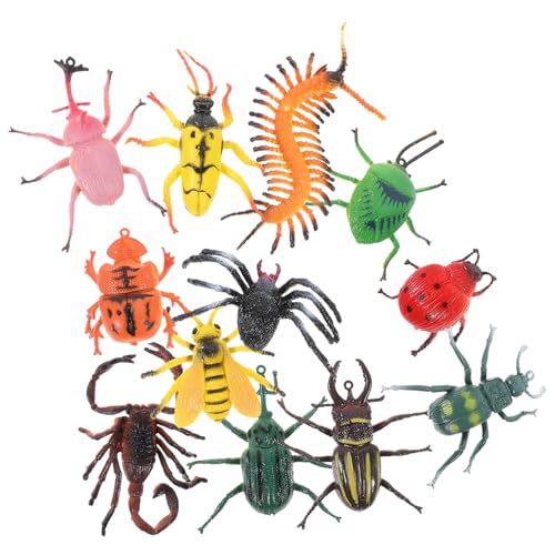 HONITANO Simulierte Insekten Spielzeugset Pädagogisches Insektenmodell Realistische Figuren für Lernspielzeug Dekoration und Frühe Bildung mit Verschiedenen Insektenfiguren HONITANO Simulierte Insekten Spielzeugset Pädagogisches Insektenmodell Realistische Figuren für Lernspielzeug Dekoration und Frühe Bildung mit Verschiedenen Insektenfiguren von HONITANO