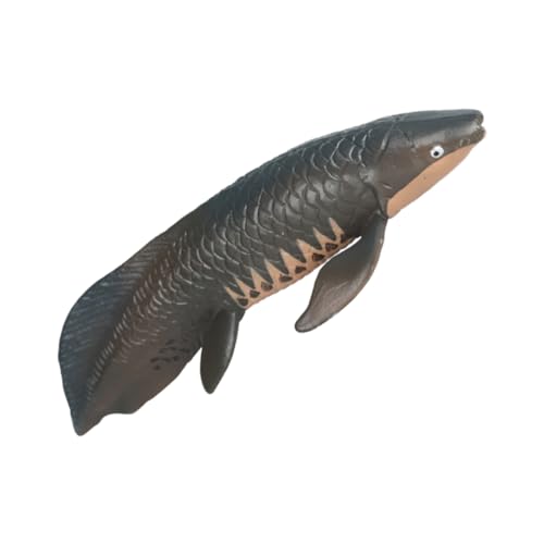 HONITANO Simulierter Arapaima Lernspielzeug für Meerestiere Meerestierspielzeug kinderzimmerdeko hühner Meerestiermodell pädagogisches Pirarucu-Modell Plastik von HONITANO