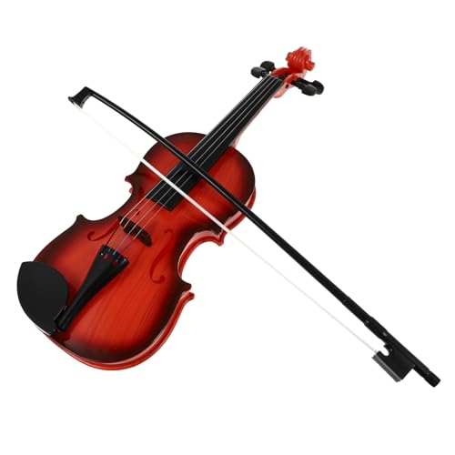 HONITANO Simuliertes Geigenspielzeug für Kleinkinder Verstellbare Saiten Kreatives Anfänger Instrument Robustes Musikspielzeug für Junge Mädchen und Bühnenrequisit Zufällige Farbe von HONITANO