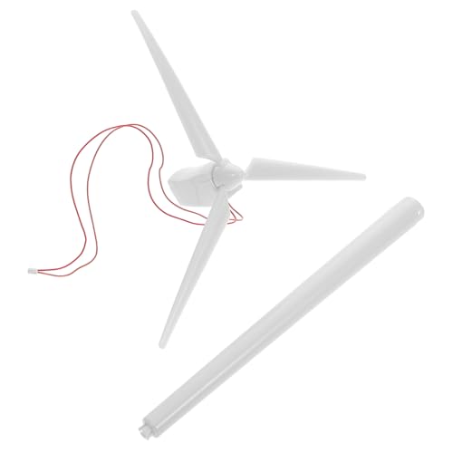 HONITANO Solar Windmühlen Kit DIY Modell für Windkraftanlage Zubehör Einfacher Zusammenbau Stem Lernspielzeug für Wissenschaftsprojekte Drinnen und Draußen von HONITANO