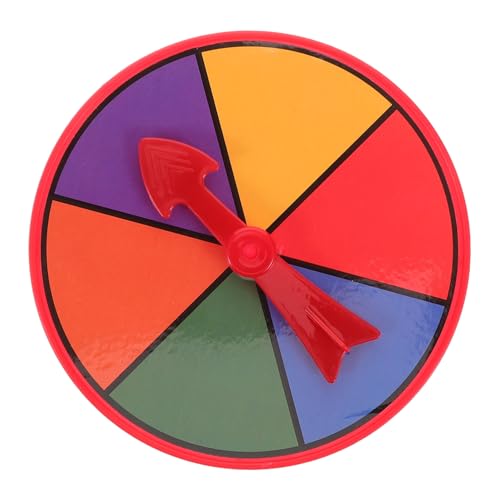 HONITANO Spiel Plattenspieler Kleines Spielzeugrad Spinnrad Aus Kunststoff Kleines Spinnrad Desktop- Lustige Spielereien Fingerspielspielzeug Spinnrad Tischspiel Plastik von HONITANO