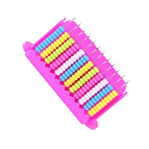 HONITANO Stelliger Kunststoff abakus Leichtes Tragbares Rechenlernspielzeug mit Reihen Langlebig und Farbecht Geeignet für Schüler Erwachsene Mathe lernhilfe HONITANO Stelliger Kunststoff abakus Leichtes Tragbares Rechenlernspielzeug mit Reihen Langlebig und Farbecht Geeignet für Schüler Erwachsene Mathe lernhilfe von HONITANO