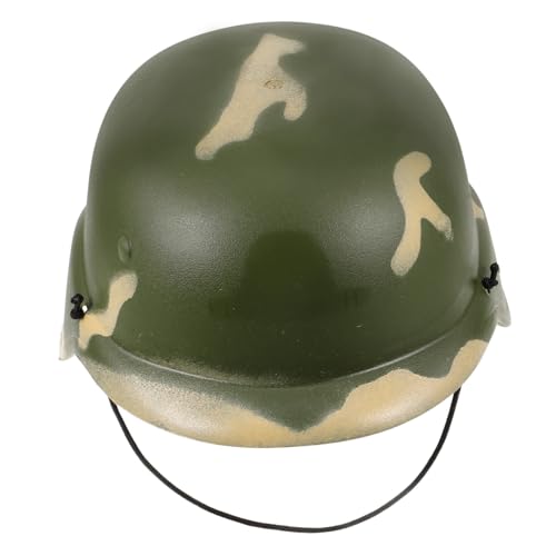 HONITANO Tarnhelm kinderspielzeug Militärisches Spielzeughelm Armeehelm Kinderroller Kinderhut kostüm Tarn-Geburtstagsdekorationen militärischer Hut Plastik Camouflage HONITANO Tarnhelm kinderspielzeug Militärisches Spielzeughelm Armeehelm Kinderroller Kinderhut kostüm Tarn-Geburtstagsdekorationen militärischer Hut Plastik Camouflage von HONITANO
