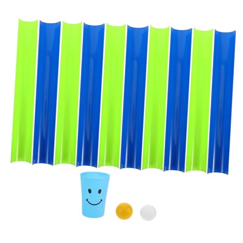 HONITANO Teamwork Pipeline Challenge Spiel Teiliges mit U Förmigen Rillen für Balance Training und Teambuilding Vielseitige Spielrequisiten für Geburtstagsfeiern und Gruppenaktivitäten von HONITANO