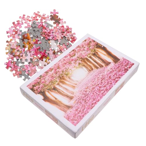 HONITANO Teiliges Erwachsenen Puzzle Kirschblüte Ölmalerei Präzise Geschnitten Farbtreu Anspruchsvolles Legespiel für Puzzle Fans von HONITANO