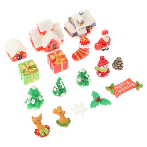 HONITANO Teiliges Mini Weihnachtsfiguren aus Robustem Harz Niedliche Weihnachtsbaum Deko für Micro Landschaft Tisch und Puppenhaus Dekoration Kompakt Langlebig Xmas Bastelzubehör HONITANO Teiliges Mini Weihnachtsfiguren aus Robustem Harz Niedliche Weihnachtsbaum Deko für Micro Landschaft Tisch und Puppenhaus Dekoration Kompakt Langlebig Xmas Bastelzubehör von HONITANO