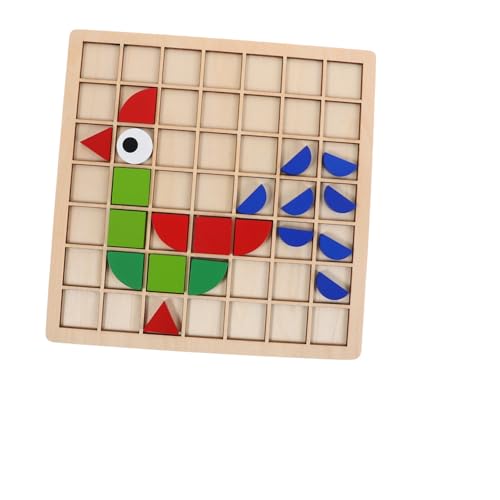 HONITANO Teiliges Montessori Holzspielzeug Geometrische Musterblöcke Stabiles Lernpuzzle für Kleinkinder Montessori Lernspielzeug für Kindergarten und Vorschule Leicht zu Reinigen HONITANO Teiliges Montessori Holzspielzeug Geometrische Musterblöcke Stabiles Lernpuzzle für Kleinkinder Montessori Lernspielzeug für Kindergarten und Vorschule Leicht zu Reinigen von HONITANO