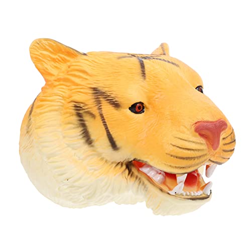 HONITANO Tierische Marionette Handpuppen Handspielzeug Kreative Puppenspielzeuge Puppen Lernspielzeug Tierhandpuppe Handpuppe Für Tierpuppen Weiches Gummi Yellow von HONITANO