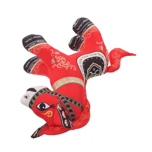 HONITANO Tierkreis Pferdekissen Neujahrspferdepuppe Stofftierpferd Chinesisches Neujahrsspielzeug Pferdeplüschtiere Pferdetier Pferdepuppe Stofftier Tierkreistiere Maskottchenspielzeug von HONITANO