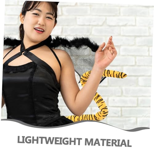 HONITANO Tiger Kostüm Weicher Plüsch Tiger Accessoire Realistisches Tierkostüm für Halloween Karneval und Bühnenauftritte Wiederverwendbar und Vielseitig für Tier Cosplay HONITANO Tiger Kostüm Weicher Plüsch Tiger Accessoire Realistisches Tierkostüm für Halloween Karneval und Bühnenauftritte Wiederverwendbar und Vielseitig für Tier Cosplay von HONITANO