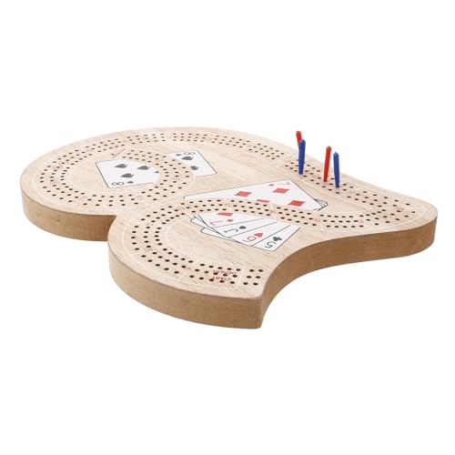 HONITANO Traditionelles Cribbage Brettspiel Set Kompakt Portabel Langlebig mit Vereinfachtem Punktesystem für Reisen und Familienabende für Spieler HONITANO Traditionelles Cribbage Brettspiel Set Kompakt Portabel Langlebig mit Vereinfachtem Punktesystem für Reisen und Familienabende für Spieler von HONITANO