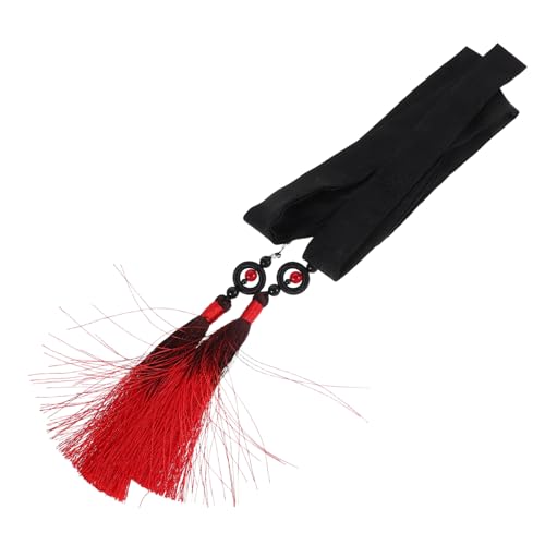 HONITANO Traditionelles Hanfu Haarribbon mit Quaste Chinesisches Kostüm Zubehör für Männer und Vintage Haarband für Cosplay und Festliche Anlässe mit Auffälligem Design und Stilvollem HONITANO Traditionelles Hanfu Haarribbon mit Quaste Chinesisches Kostüm Zubehör für Männer und Vintage Haarband für Cosplay und Festliche Anlässe mit Auffälligem Design und Stilvollem von HONITANO