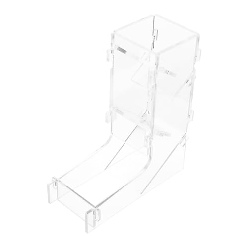 HONITANO Transparenter Acryl Würfelturm Robuster Würfelroller für Tabletop Spiele Würfelturm für Faire und Gleichmäßige Würfelwürfe im Brettspielgebrauch HONITANO Transparenter Acryl Würfelturm Robuster Würfelroller für Tabletop Spiele Würfelturm für Faire und Gleichmäßige Würfelwürfe im Brettspielgebrauch von HONITANO