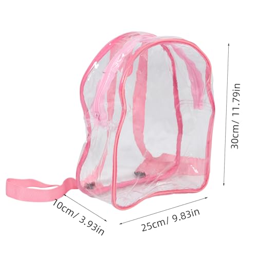 HONITANO Transparenter Puppen Reiserucksack PVC für Outdoor Reisen Aufbewahrung von Plüschspielzeug und Baumwollpuppen Leicht und Wasserabweisend für Unterwegs HONITANO Transparenter Puppen Reiserucksack PVC für Outdoor Reisen Aufbewahrung von Plüschspielzeug und Baumwollpuppen Leicht und Wasserabweisend für Unterwegs von HONITANO