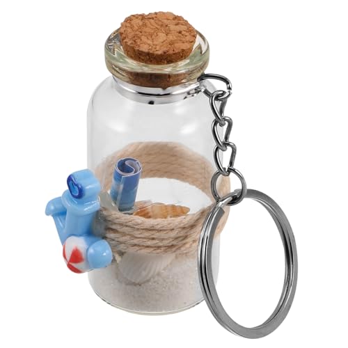 HONITANO Treibsand Flaschen Ornamente Mini Glasflaschen Lustige Schlüsselanhänger Kleine Flaschen Mit Kork Schlüsselanhängern Süßer Schlüsselanhänger Anhänger Taschen HONITANO Treibsand Flaschen Ornamente Mini Glasflaschen Lustige Schlüsselanhänger Kleine Flaschen Mit Kork Schlüsselanhängern Süßer Schlüsselanhänger Anhänger Taschen von HONITANO