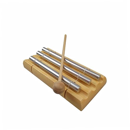HONITANO Trio Chime Xylophon Holz Musikinstrument mit Metallröhren für Kleinkinder Musikspielzeug Musikalischen Entwicklung und Meditation HONITANO Trio Chime Xylophon Holz Musikinstrument mit Metallröhren für Kleinkinder Musikspielzeug Musikalischen Entwicklung und Meditation von HONITANO